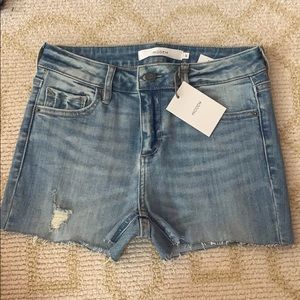 Hidden denim shorts